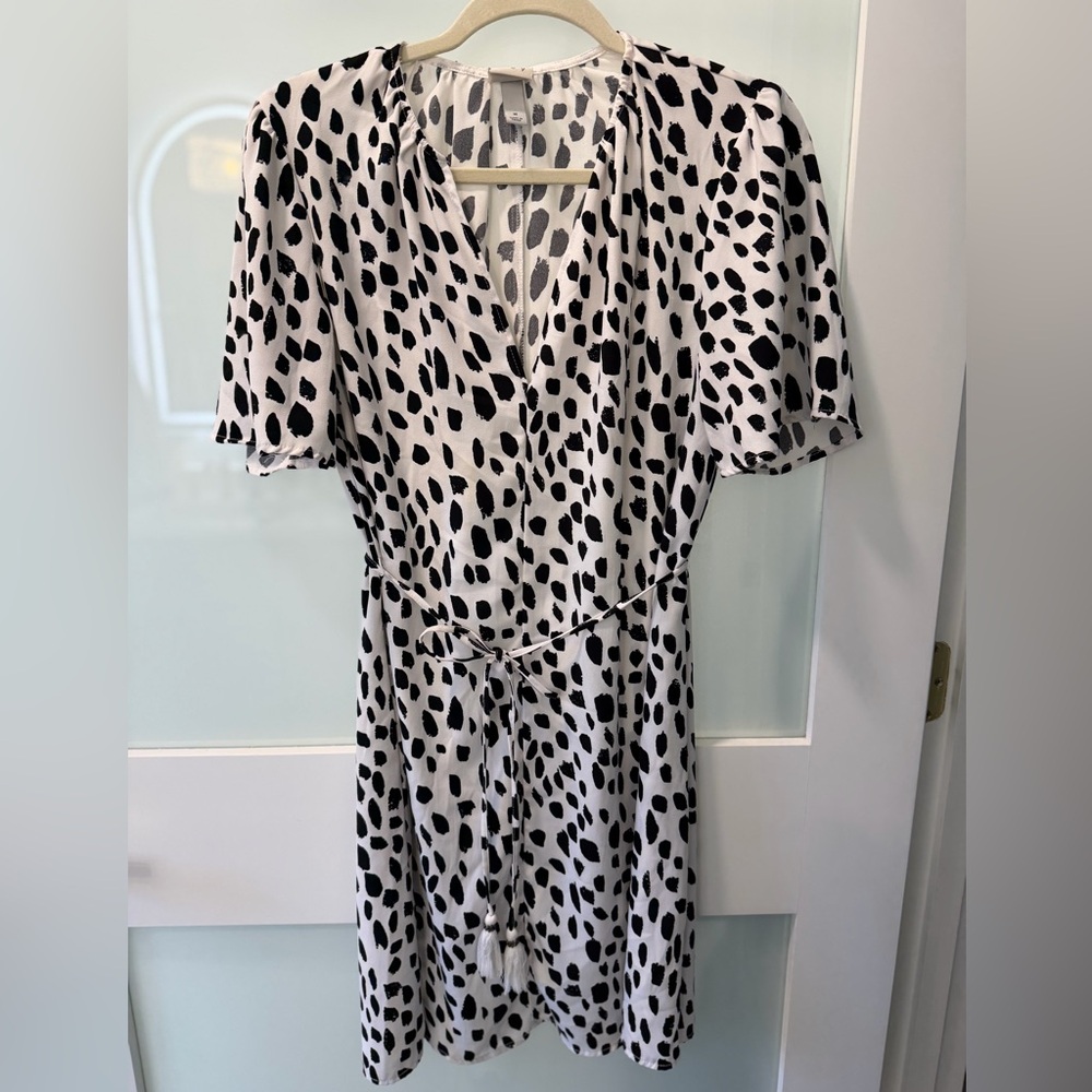 Black & White Polka Dot Dress